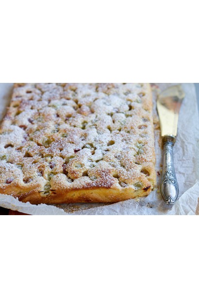 Пиріг з ягодами Аґрусу Російський жовтий 