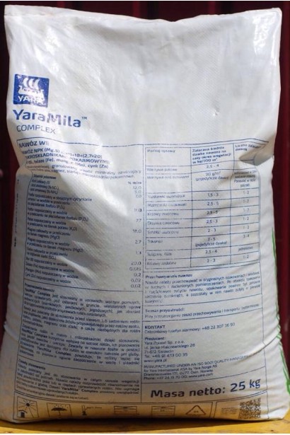Универсальное комплексное удобрение Yara Mila COMLEX 