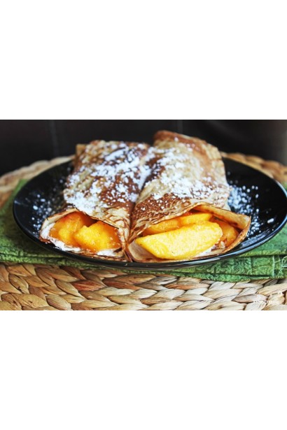 Prunus persica columnar Golden Triumph