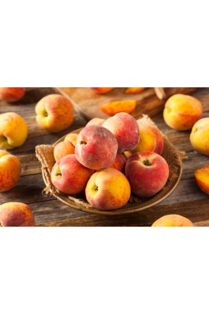 Персик Онтаріо Вайс: гармонійне поєднання солодкого смаку та соковитої м’якоті.