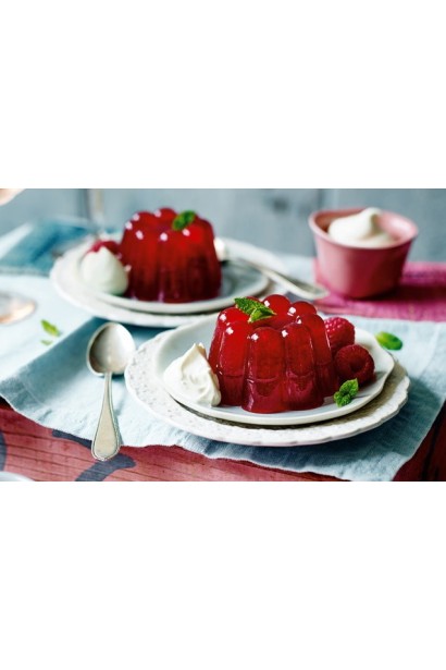 Желе з ягід малини Ляшка