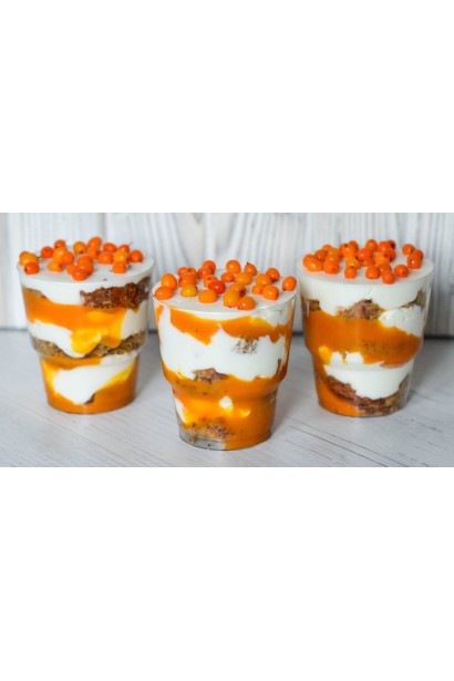 Десерт из облепихи