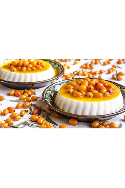 Десерт из облепихи