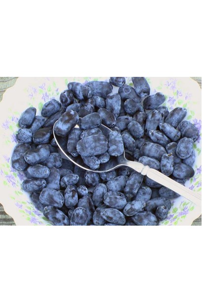 Синьо-чорні плоди з восковим нальотом