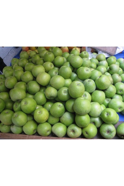 Соковиті яблука Malus Reinette Simirenko із тривалим терміном зберігання.