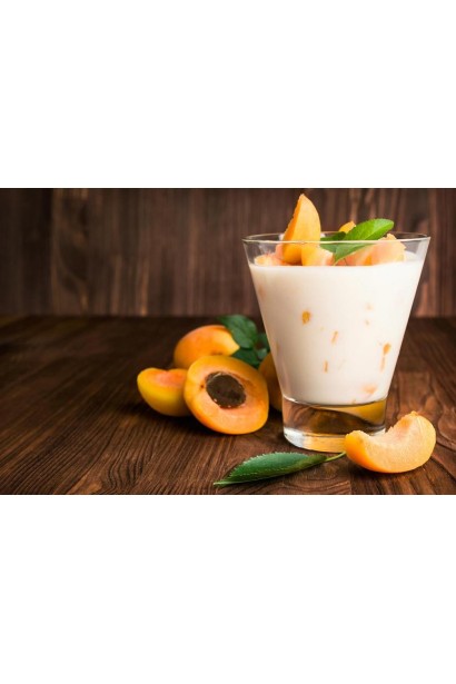 Десерт с абрикосами