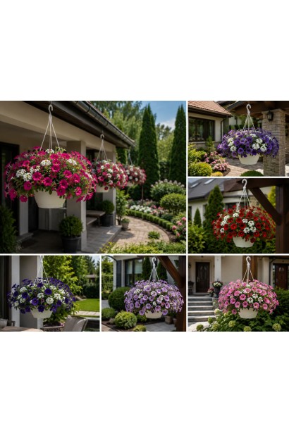 Petunia × hybrida (Surfinia®, Sulfinia®) | Сурфінія (Сульфінія) — каскадна петунія