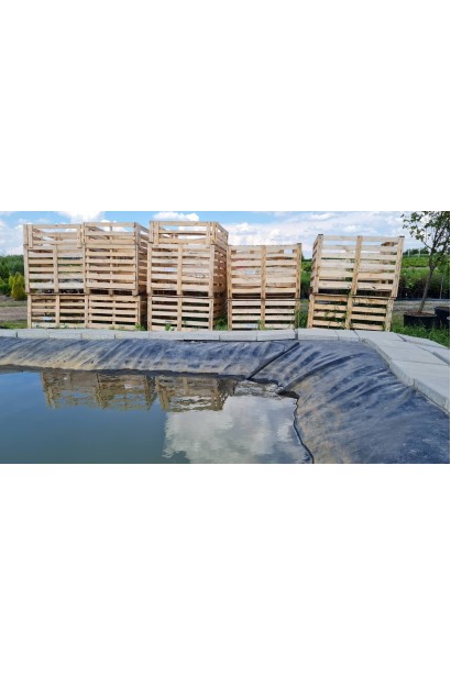 Розміри європалети відповідають стандарту 1200x800 мм