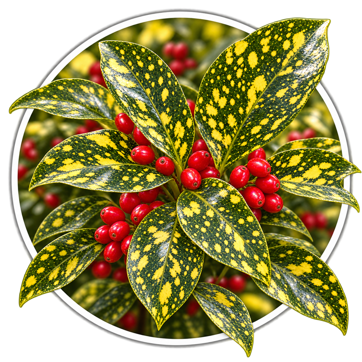 Аукуба/Aucuba japonica